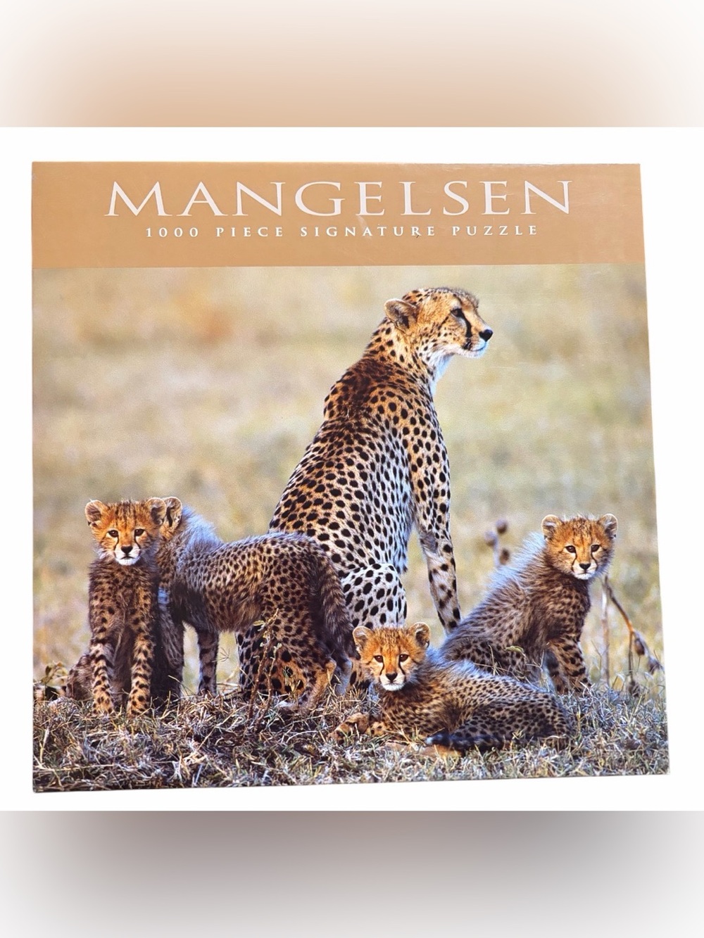 Thomas Mangelsen 1000 piece Cheetah puzzle